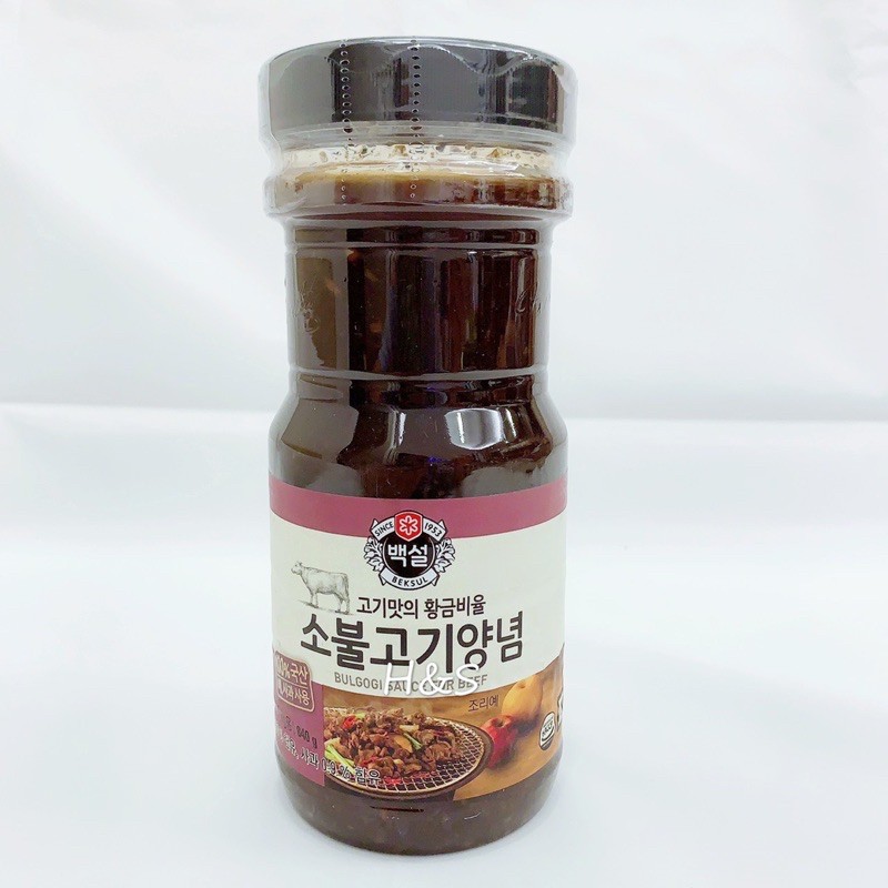 Korea CJ Korean Marinated Meat Sauce (Original Flavor) 840g Barbecue