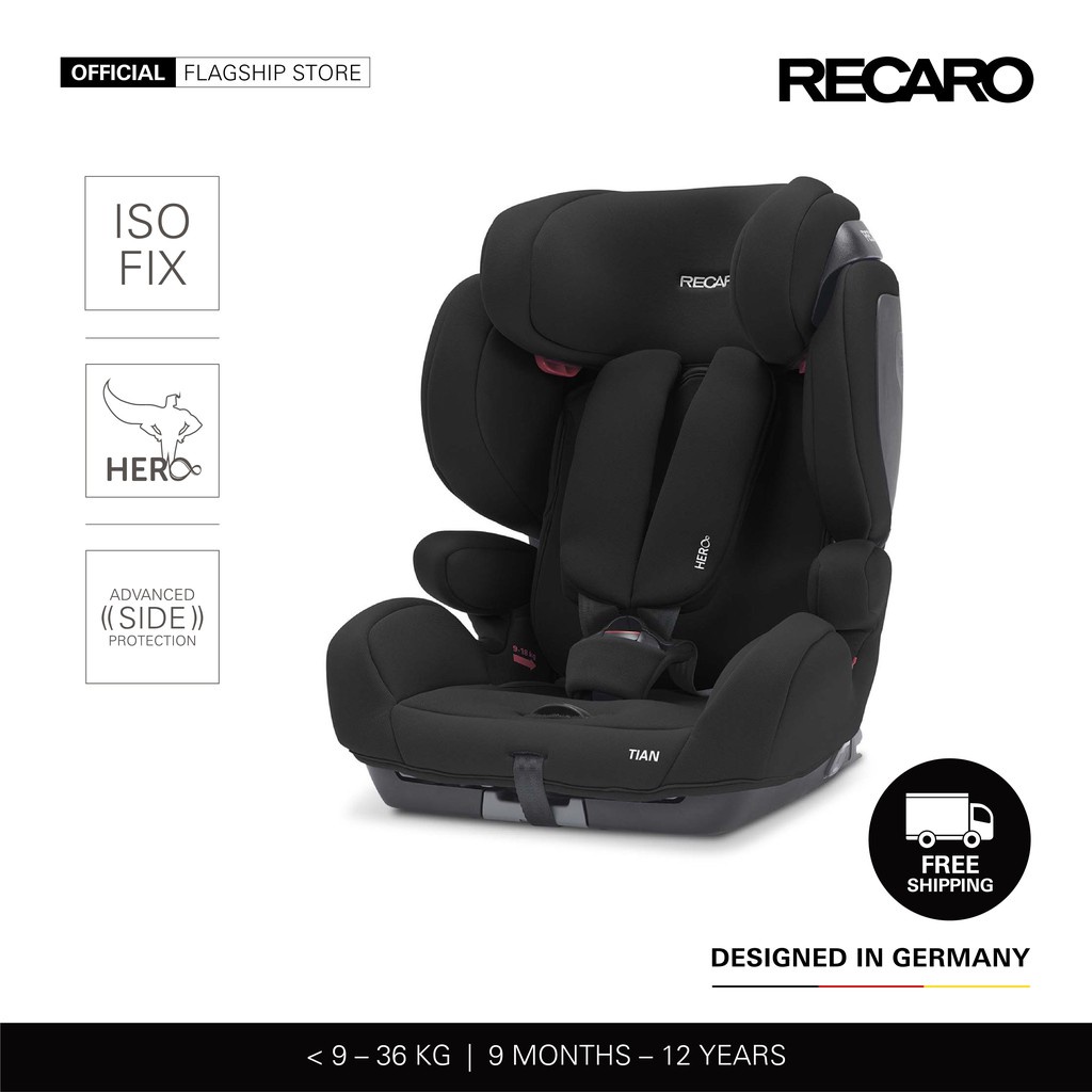 Recaro advanced side sales protection