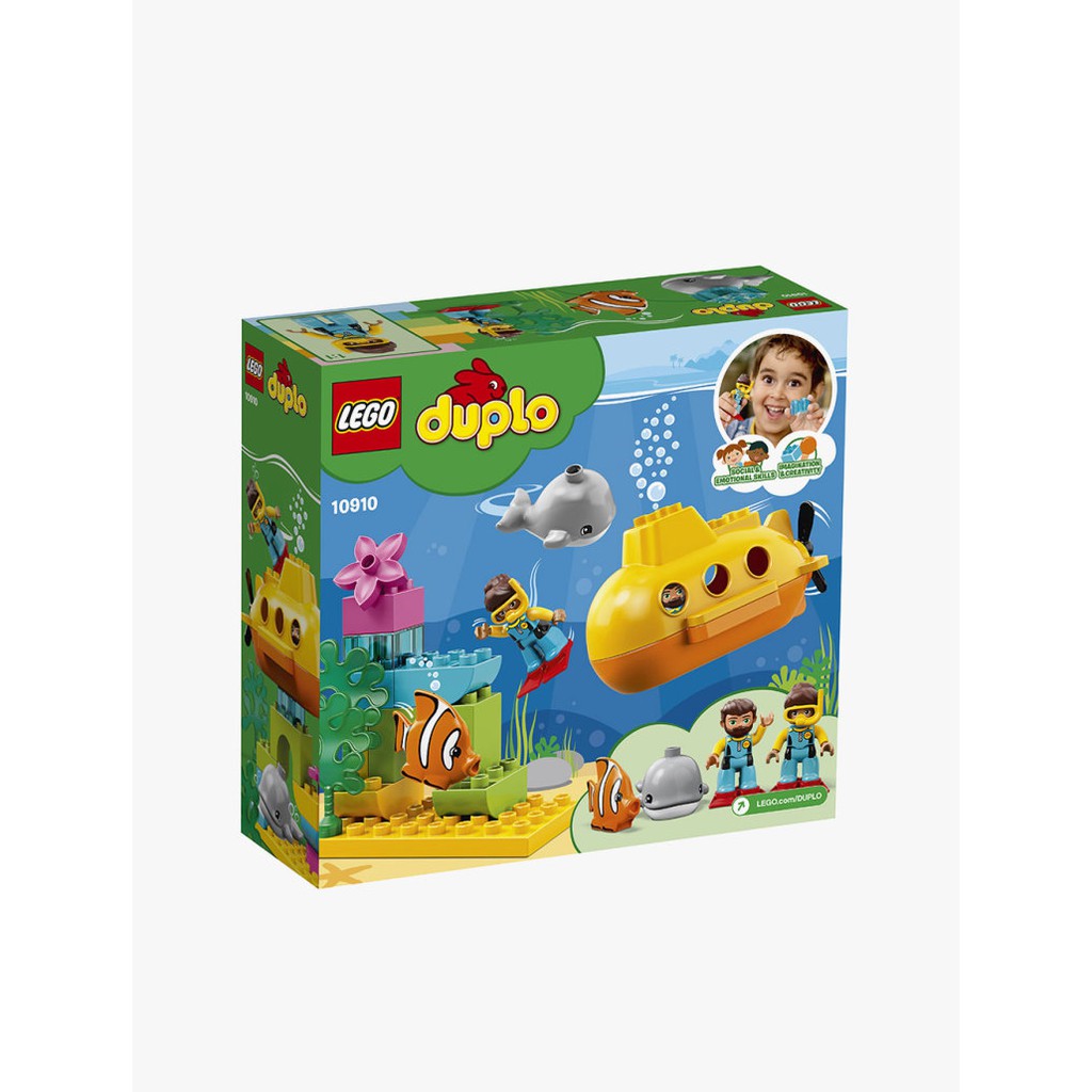 Lego duplo town submarine adventure bath toy sale