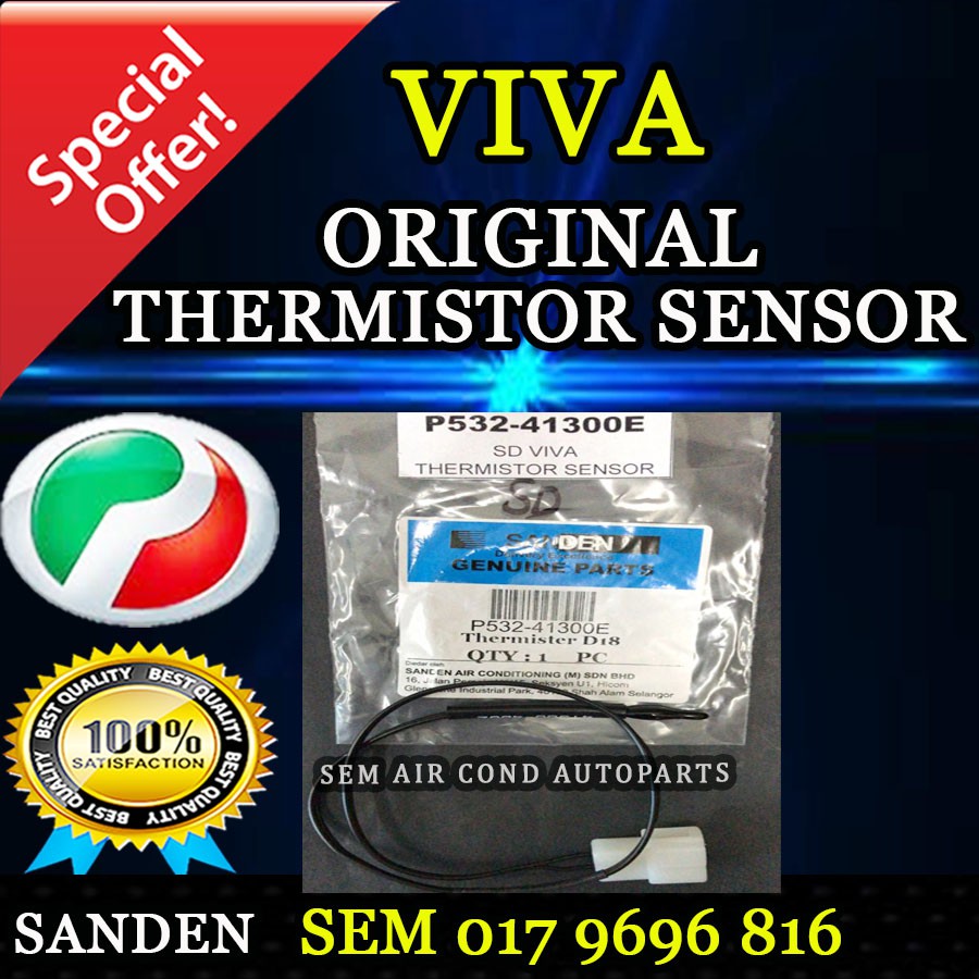PERODUA VIVA SANDEN SD THERMISTOR/THERMISTER SENSOR (CAR AIRCOND SYSTEM ...