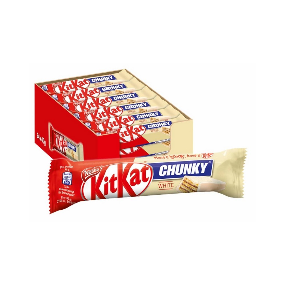 Nestle Kit Kat White Chunky Bar (40g x 24 Packs) | Shopee Singapore