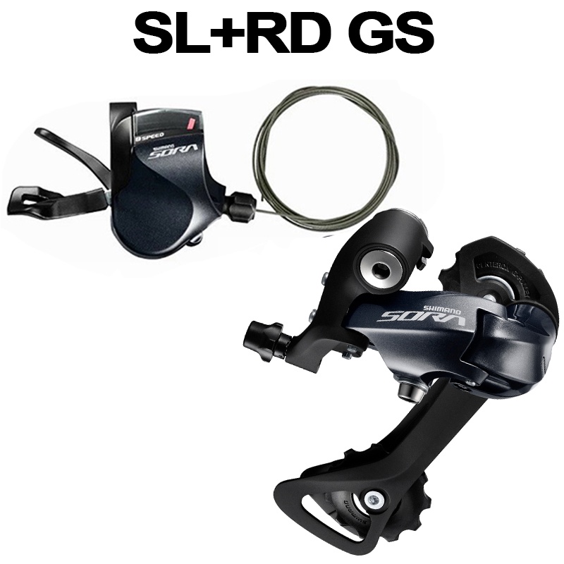 Shimano SORA R3000 9 Speed Road Bike Set SL-R3000 Right Shifter RD