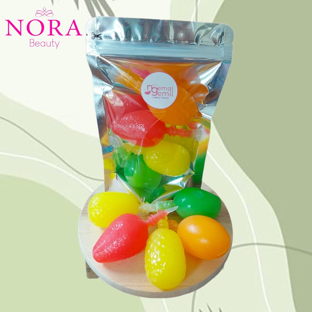 Fruity Jelly Snacks Cute Fruit Shapes/Agar Jelly Pudding Fruit Shapes