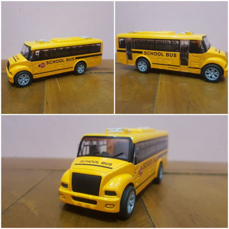 School Bus Diecast Toy - School Bus Car Diecast | Shopee Singapore