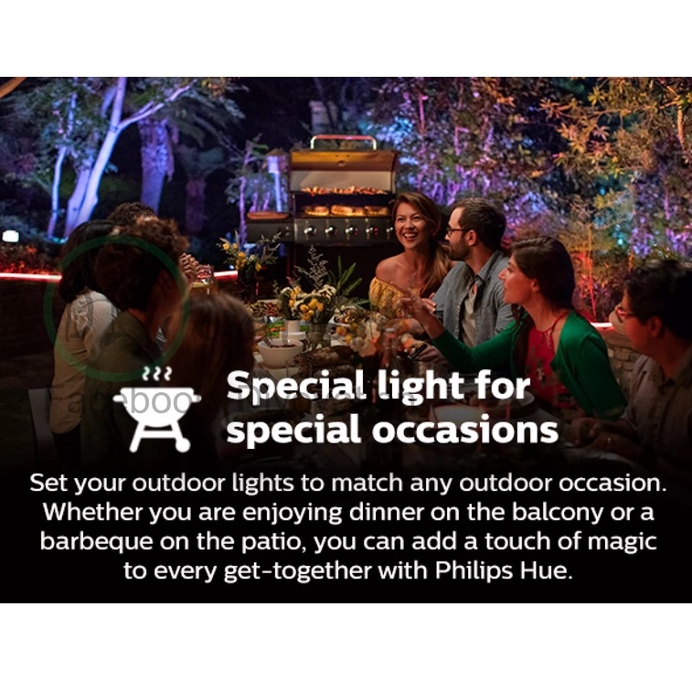 Philips Hue Outdoor IP67 waterproof Smart LED strip/ 2m/ 5m/ with power ...