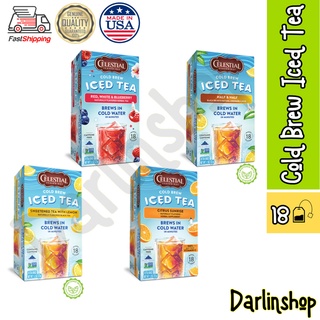 H-E-B Peach Lemon Cold Brew Herbal Tea Bag - Shop Tea at H-E-B