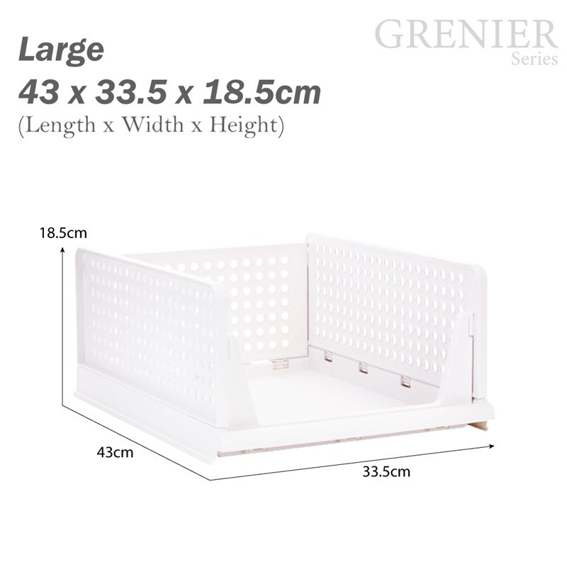 (JIJI SG) Modular Retractable Storage Drawer Organiser GRENIER