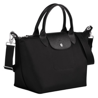 Longchamp 1899 Le Pliage Neo Large Long Handle Black