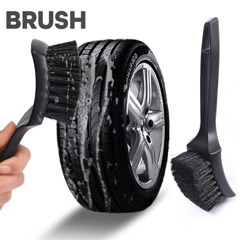 Auto Tire Rim Brush/Wheel Tire Scrub Brush Detailing Brush/Car Washing