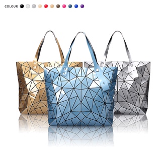 Women Japan style Handbag Geometric Laser Bao Bao Luminous Lingge