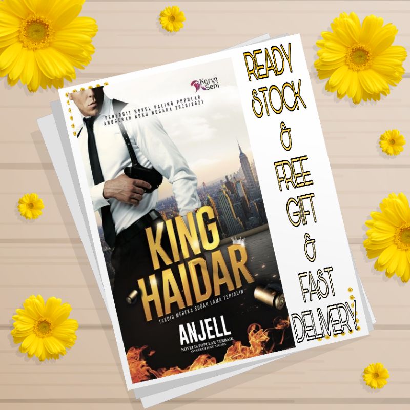 NOVEL KING HAIDAR ANJELL (SOFT COVER) Shopee Singapore