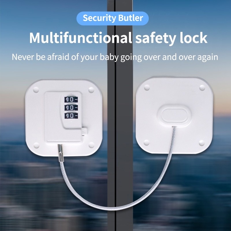 Door Lock Fridge Locks Cupboard Lock Password Fridge Lock Children ...