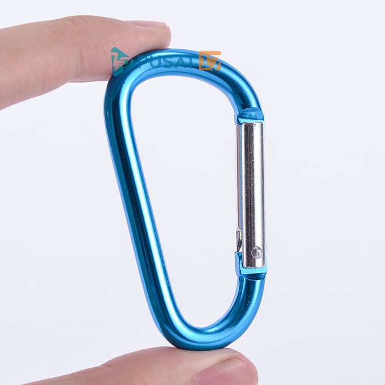 PUSAT17 CARABINER GANTUNGAN KUNCI ALUMINIUM ALLOY / GANTUNGAN KUNCI SERBAGUNA / KARABINER KEY CHAIN MULTIFUNGSI - Gambar 2