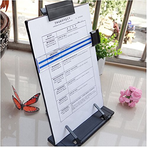 Portable Multifunctional Magnetic White Board Paper Clipboard Bookstand  Reading with Pen Slot for Reading Writing - AliExpress