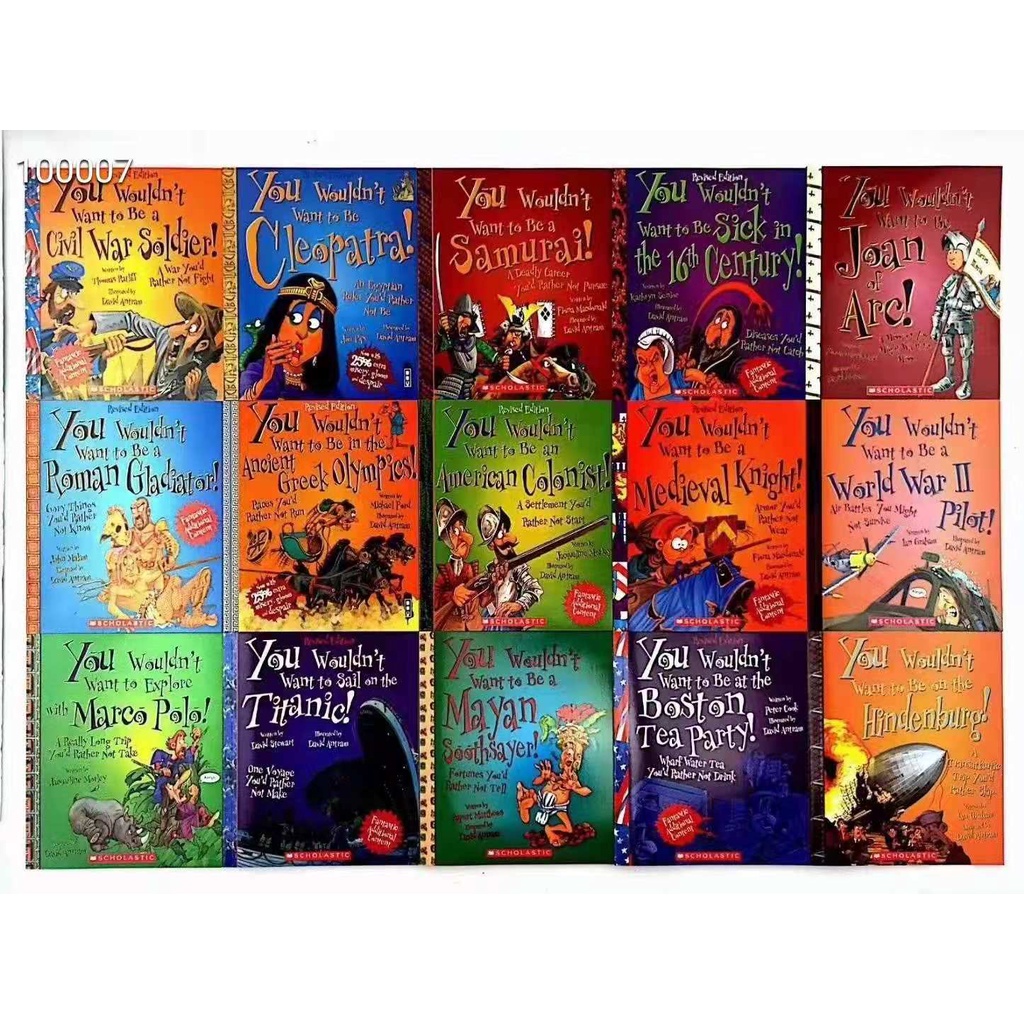 You wouldn't want toシリーズ　30冊セット Scholastic You Wouldn't Want To Series (30 books bundle