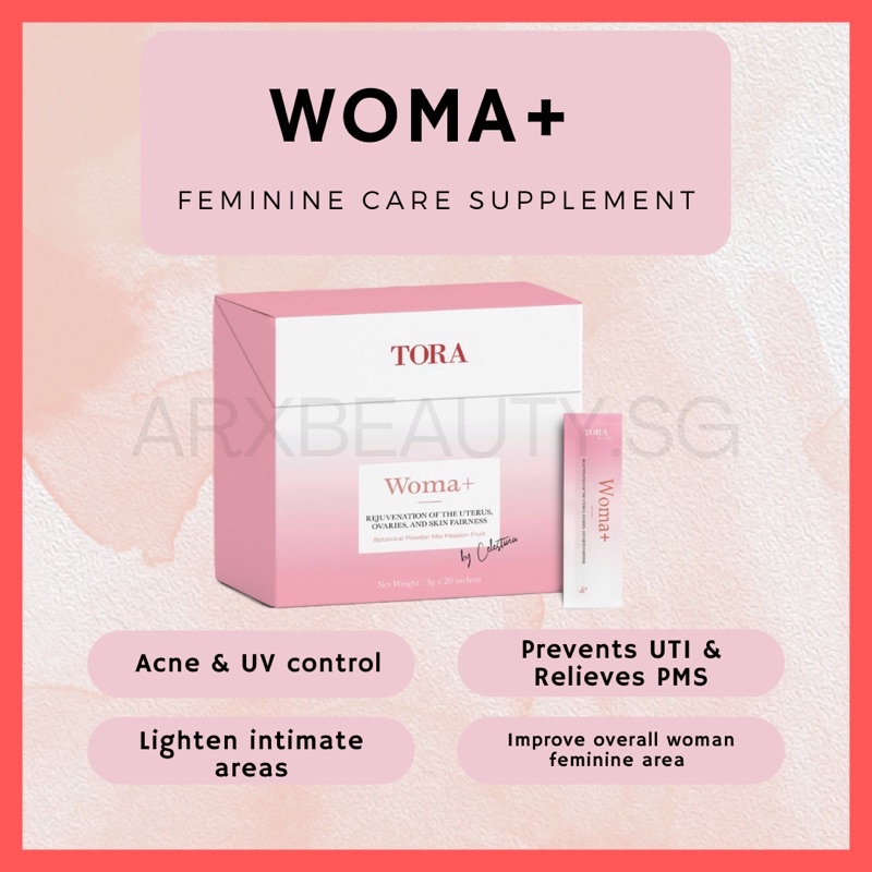 ❤️ READY STOCKS ❤️ WOMA+ Feminine Care Supplement TORA