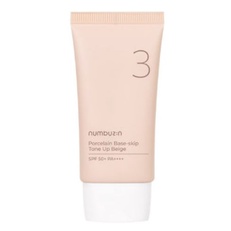 Base Teintée Numbuzin No.3 Porcelain Beige SPF50+ PA++++ - 50ml - Coréenne - Neuf