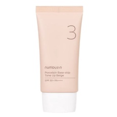 [numbuzin] No.3 Porcelain Base-skip Tone Up Beige Spf50+ Pa++++ 50ml 1 