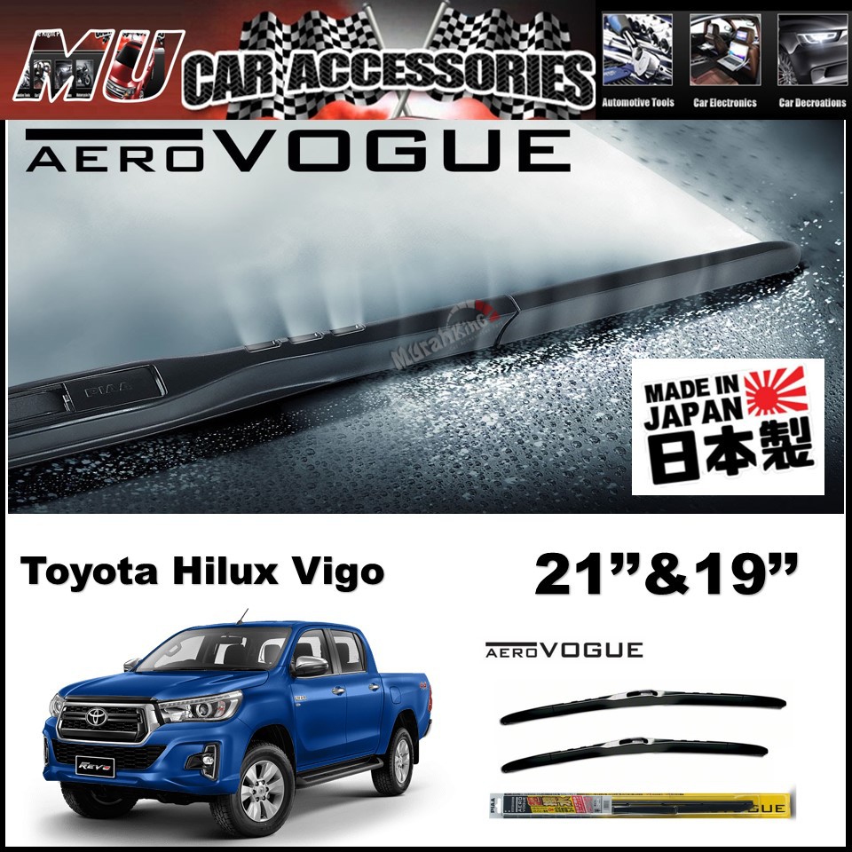 PIAA Aero Vogue Car Wiper for Toyota Hilux Vigo - 21 Inch&19 Inch ...