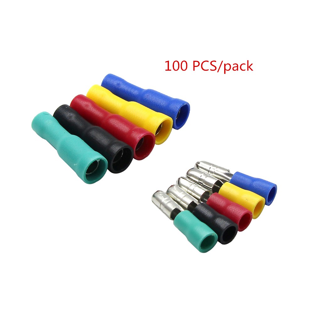100pcs/50pcs/ packet Five colour Wire electrical insulation connector