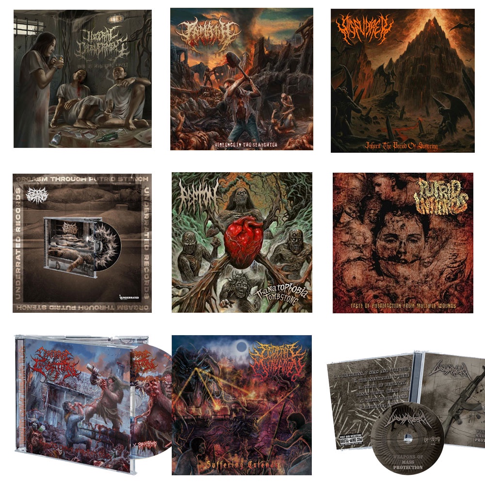 Cd - VISCERAL CADAVERMENT x PAMATIH x Disevared x GORE INSTINCT x ...