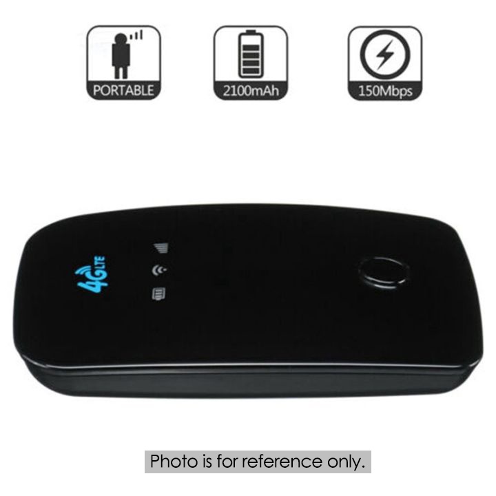 Pocket Wifi Portable 4G WIFI Wireless Router SIM Card 150Mbps LTE ...