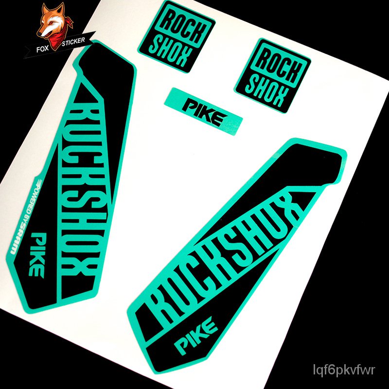 Rock Shox PIKE limited edition MTB Fork Stickers vinyl rmountain bike