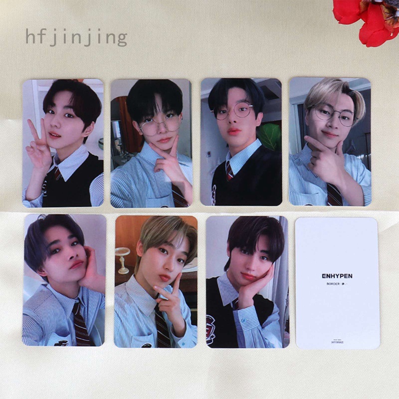 7Pcs/Set Kpop ENHYPEN Photocards New Photo Album BORDER HAKANAI High ...