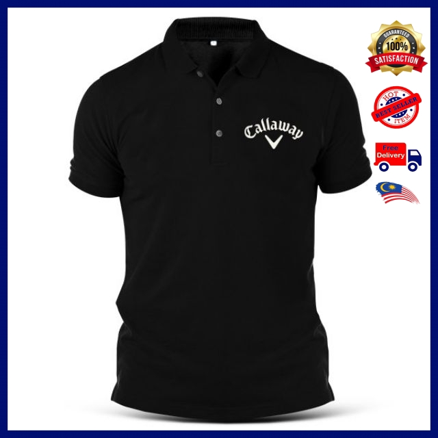 Embroidery Golf Callaway PGA Sportswear T-Shirt Shirts Sulam Cotton ...