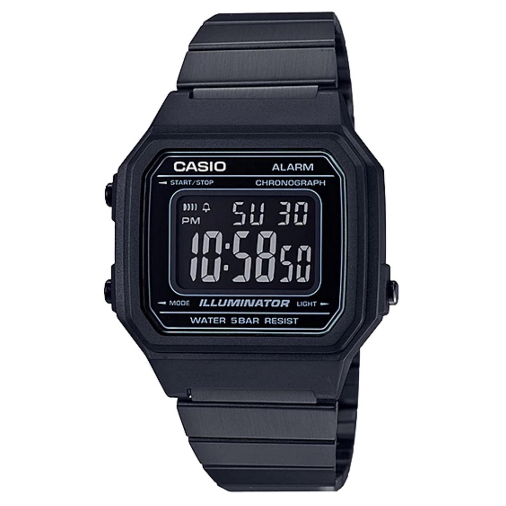 Casio watch for men black sale