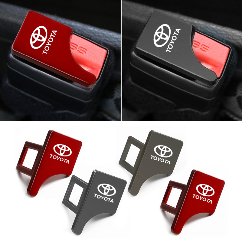 TOYOTA Car Seat Belt Buckle Clip Alarm Eliminator Alarm Stopper Hidden