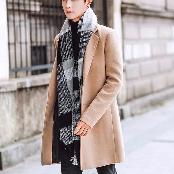 Men trench coat on sale fashion