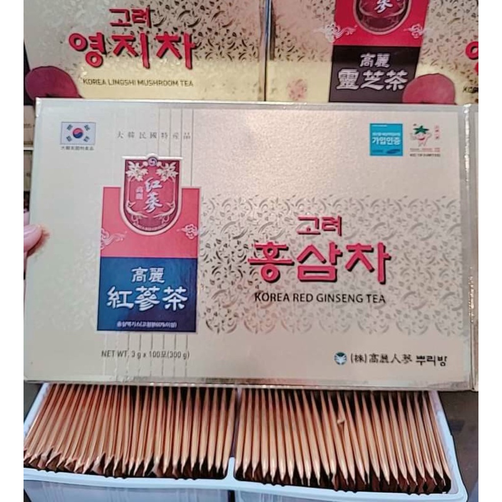 Korean Ginseng Tea Korean Ginseng Tea Korean Ginseng Tea Box Of 100