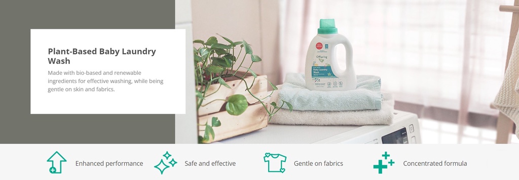 OFFSPRING Baby Laundry Wash 1000ml | Shopee Singapore