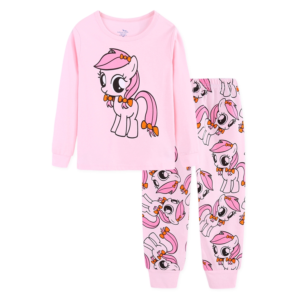 My Little Pony Pajamas Girls Toddler Kids Cotton Pyjamas Cartoon 