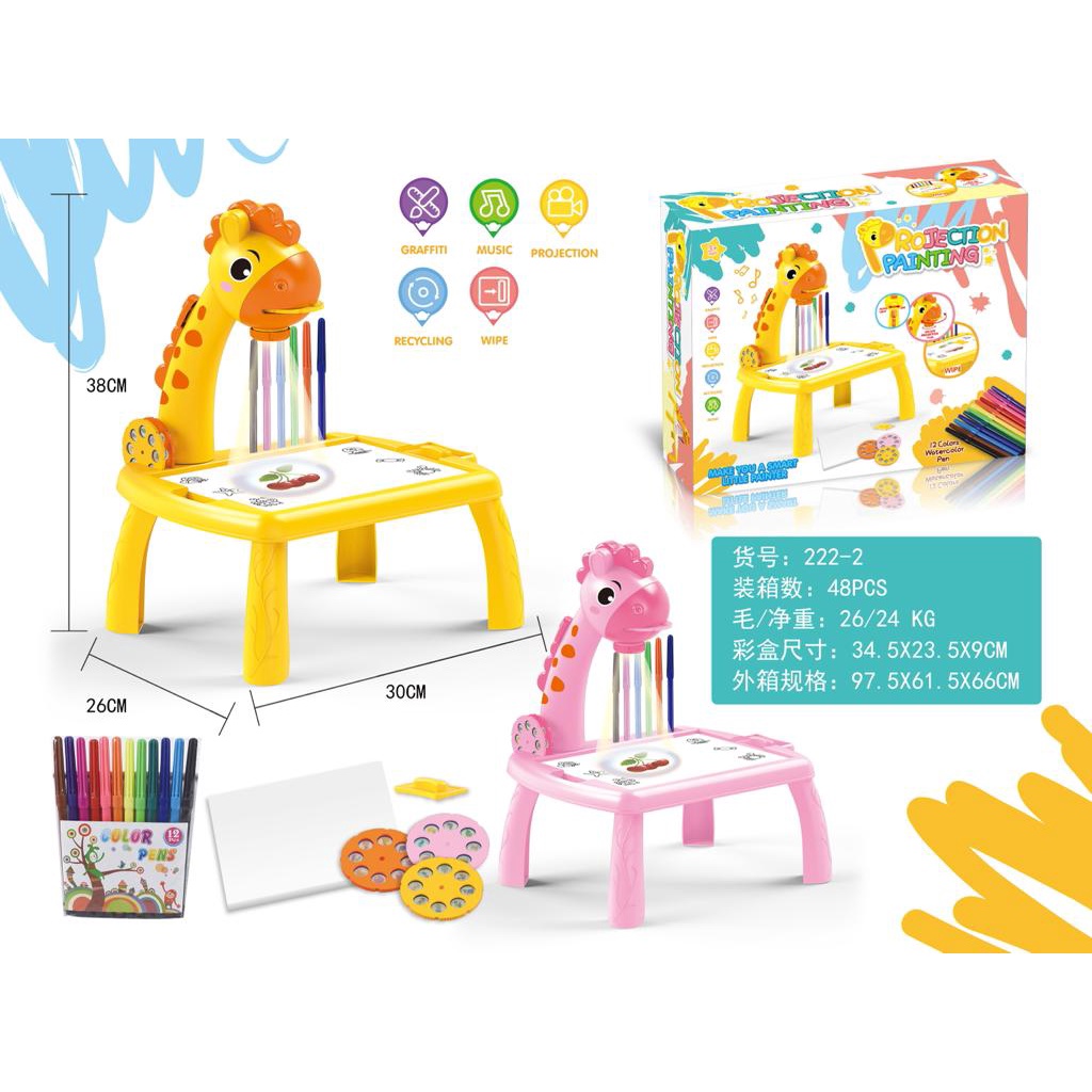 Painting Projector / Drawing Table Kid / Drawing Table | Shopee Singapore