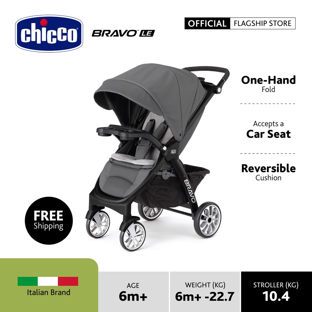 Chicco Bravo Stroller (stroller only) Shopee Singapore