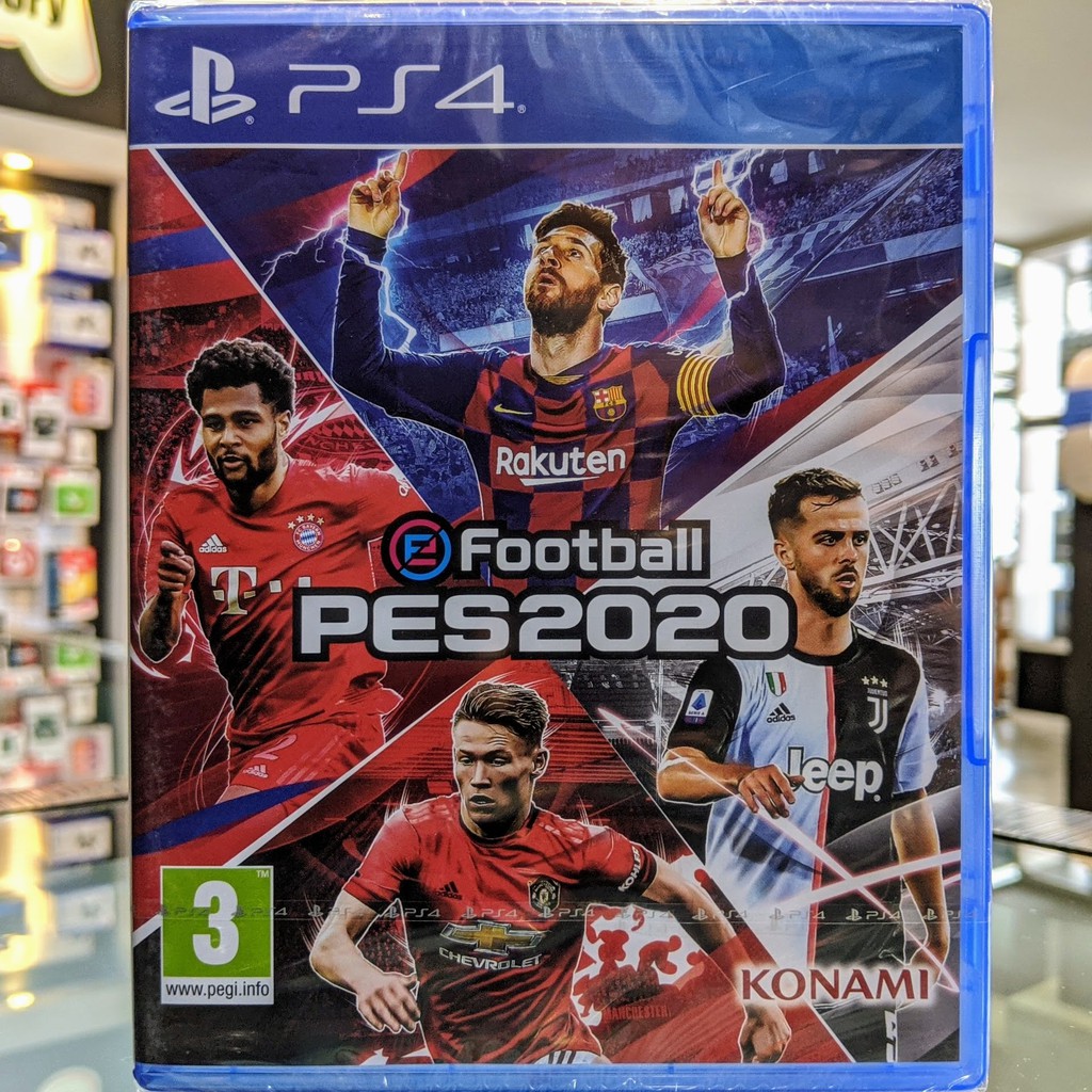 (English) New eFootball PES 2020 PS4 Game Disc PS4 (Can Play 2 People ...