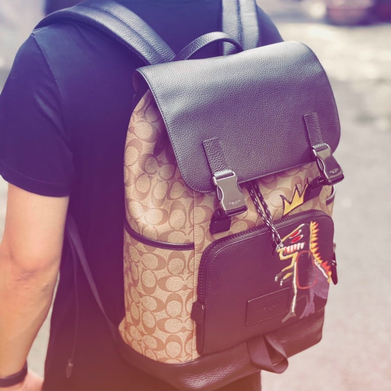 Coach dinosaur backpack store