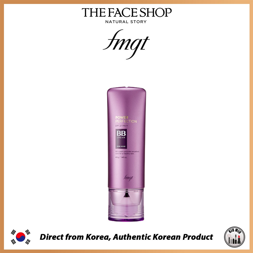 THE FACE SHOP fmgt Power Perfection BB Cream SPF37 PA++ * ORIGINAL