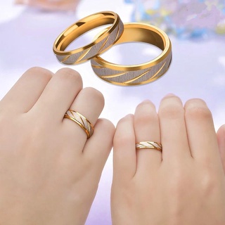 2PCS/Set Couple Rings Love Promise Ring Matching Adjustable Finger Thumb  Jewelry 