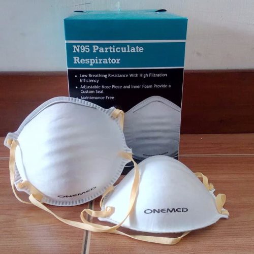 Mask onemed One Med N95 ORIGINAL NEW STERILE HYGIENIC WARRANTY - Per 1 ...