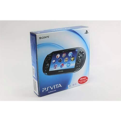 Playstation vita 3G/Wi-Fi model CRISTAL BLACK PCH-1100 AB01 Ps