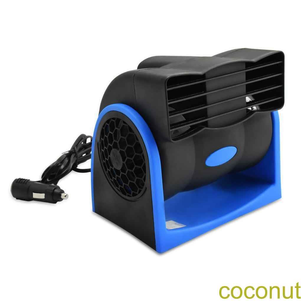 [Coco]Portable Car Vehicle Truck Cooling Air Fan Auto 12V Silent Cooler ...