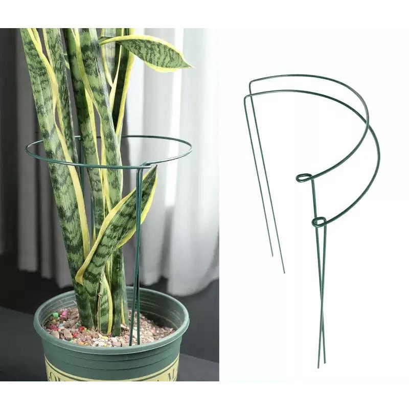 Pack Plant Supports Metal Interlinking Plant Support Ring Garden Plant ...