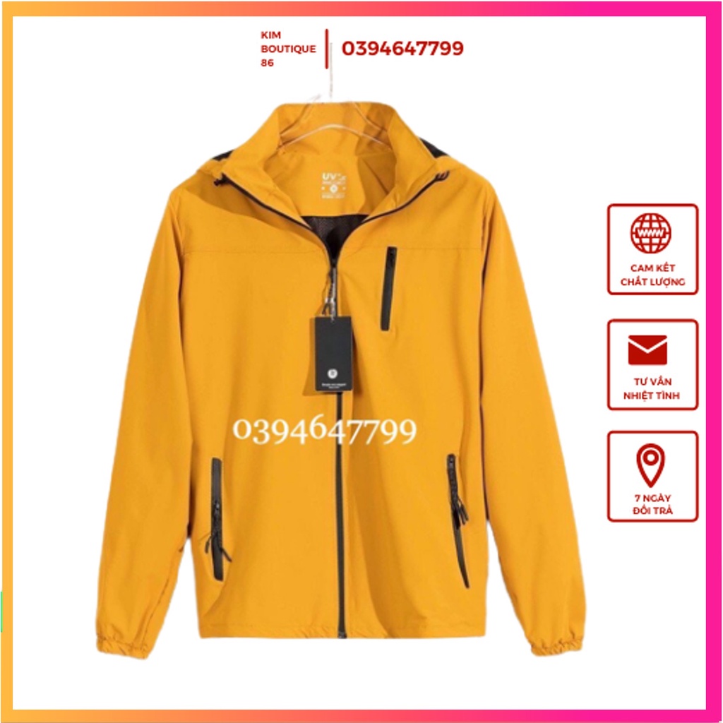 2layer HighQuality Men'S And Women'S Windbreaker, SilverCoated