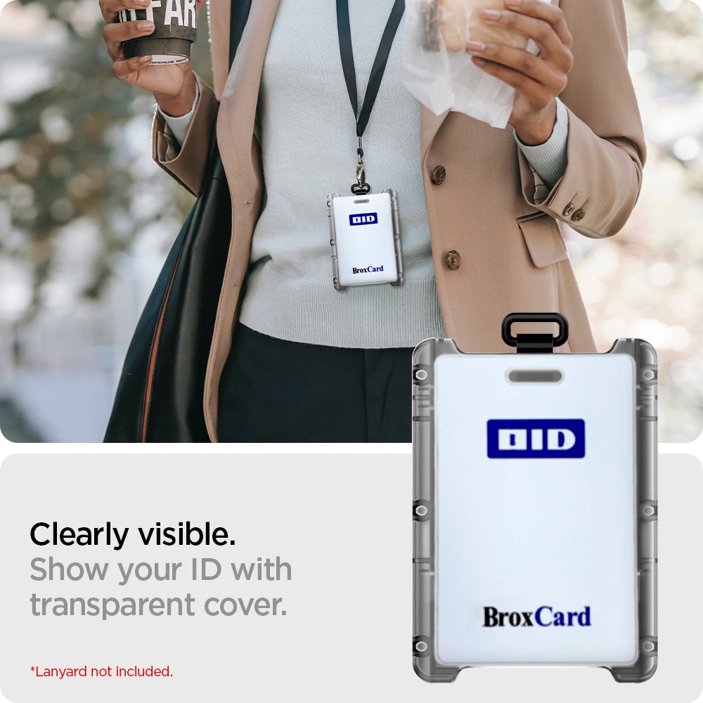 SPIGEN ID Card Holder Universal Badge Holder Card Wallet Dompet Kartu - Gambar 4