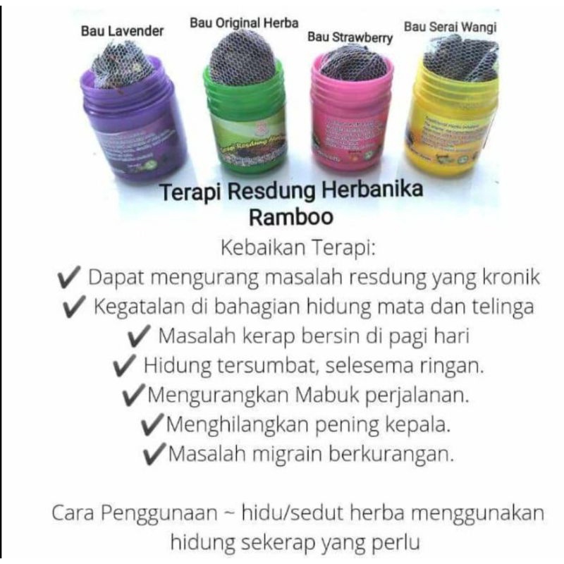 Terapi Inhaler Clove/ Cengkih for better breathing/sinus/blocked nose