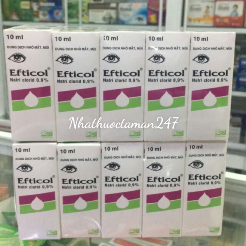 Thông Tin Chi Tiết về Efticol Natri Clorid 0.9