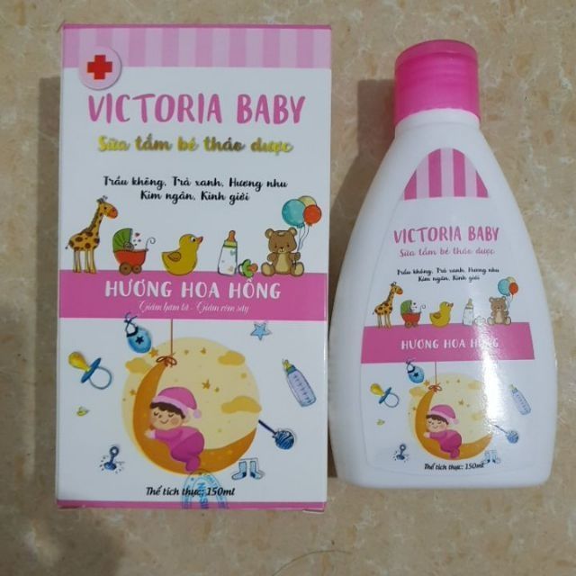 Victoria Baby Herbal Shower Gel. Reduce Diaper Rash, Reduce Rash Shopee Singapore
